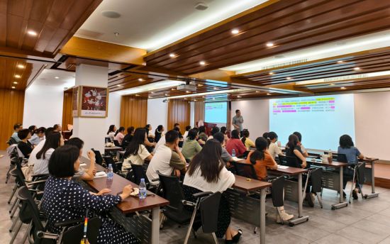 翔安区社会工作学院开展课程实录。翔安区委社会工作部供图
